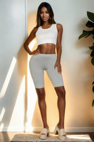 Shasta High-Waisted Bike Shorts