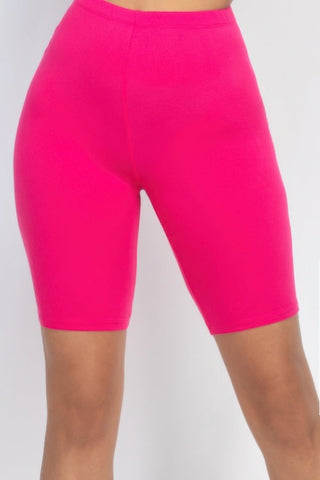 Shasta High-Waisted Bike Shorts