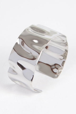 Burnaby Mountain Polished Metal Cuff Bracelet