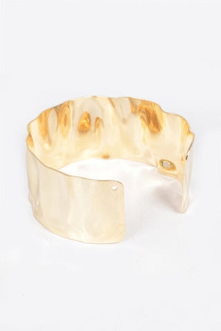 Burnaby Mountain Polished Metal Cuff Bracelet