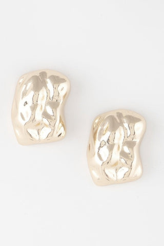 McBride Sculpted Textured Stud Earrings