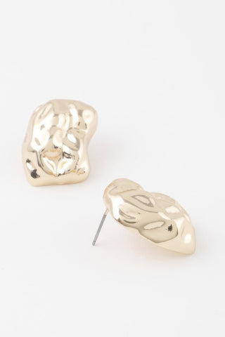 McBride Sculpted Textured Stud Earrings