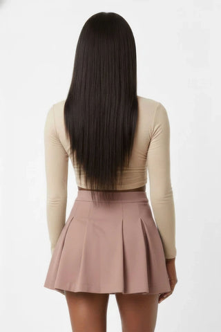 Sonora High-Waist Pleated Mini Skirt – view 4