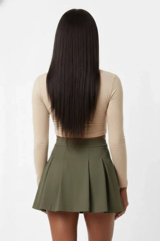 Sonora High-Waist Pleated Mini Skirt – view 6