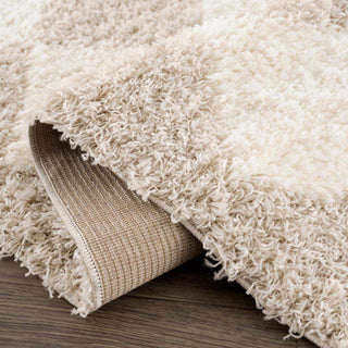 High-Pile Diamond Area Rug