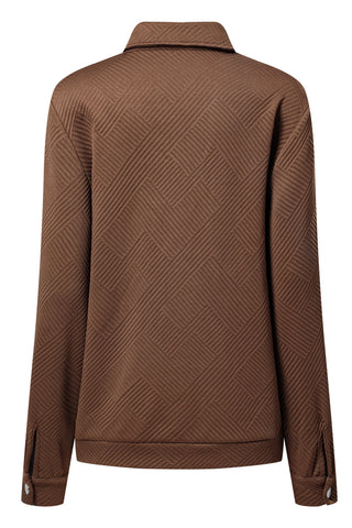 Collared Zip-Up Jacket