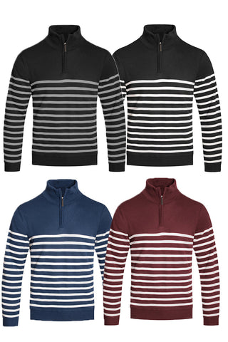 Alden Quarter Zip Up Sweater