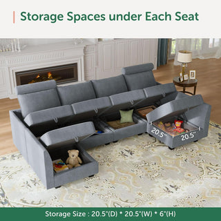 Convertible Modular Sectional Sofa