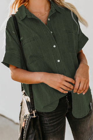 Marlowe Relaxed Button-Up Shirt