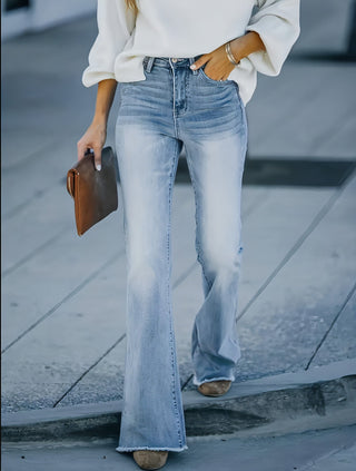 Maelle High-Rise Flare Jeans