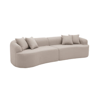 Curved Modular Sectional Sofa