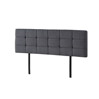 Linen Fabric (King) Tufted Headboard