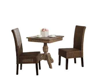 Wicker Dining Chair Set