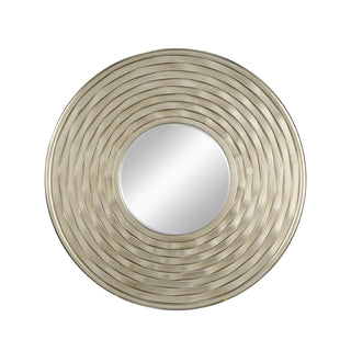 Silverton Sculpted Round Wall Mirror