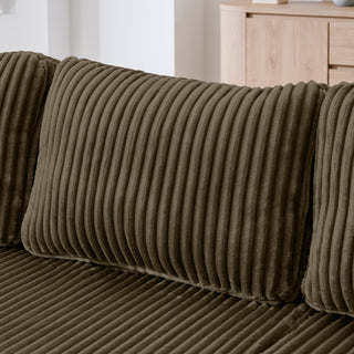 133" U-Shape Modular Sectional Sofa