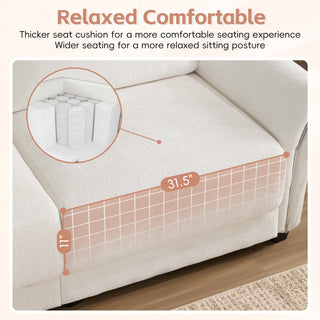 110" Modular Sectional Sofa