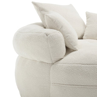Chenille Sponge Single Sofa