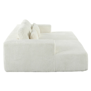 86" Corduroy Double Sofa Bed