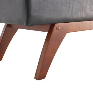 Teddy Wool Fabric Storage Footstool