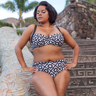 Maze High Waist Kini Bottom