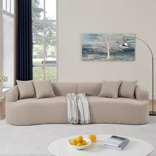 Curved Modular Sectional Sofa