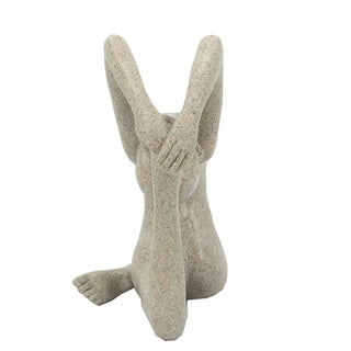 King Pigeon Pose Resin and Stone Figurine