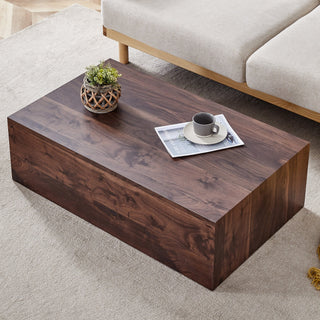 Walnut Wood Grain Coffee Table