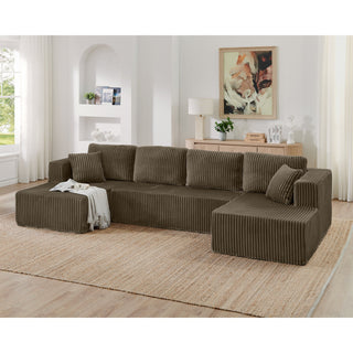 133" U-Shape Modular Sectional Sofa
