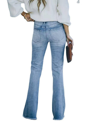 Maelle High-Rise Flare Jeans