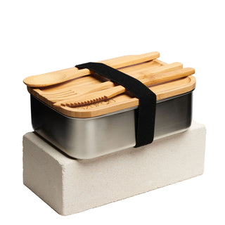 Bamboo and Stainless Steel Lunch Box