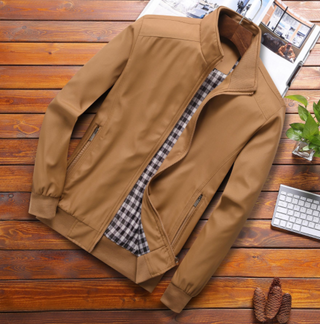 Arlo Lightweight Zip Up Softshell Bomber Jacket