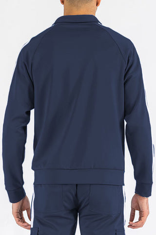 Easton Two Stripe Zip Up Track Jacket