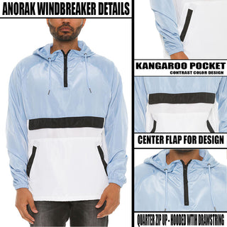 Calder Color Block Anorak Jacket