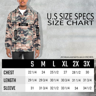 Rowan Camo Coach Jacket