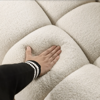Bouclé Marshmallow Sofa