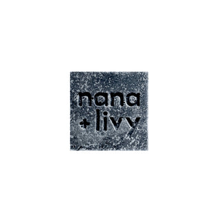 Nana & Livy Charcoal Mint Salt Block