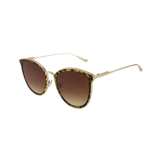 Cateye Sunglasses with Colored Inlay