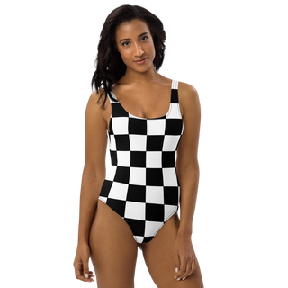 Checker Monokini