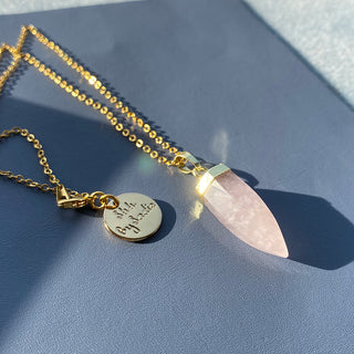 Glow Quartz Necklace