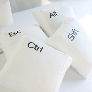 Alturas Keyboard-Inspired Decorative Pillow