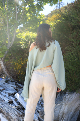 Elkford Organic Cotton Cropped Top