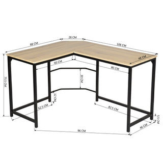 L-Shaped Computer Desk