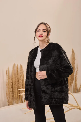 Riza Faux Fur Coat