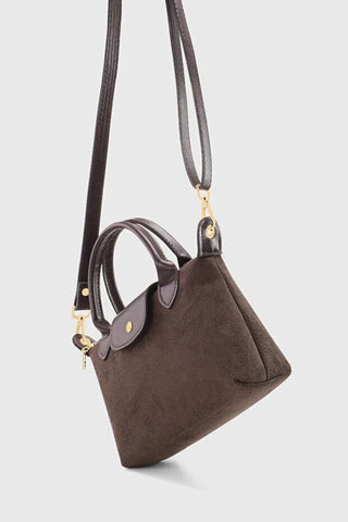 Suede Leather Shoulder Bag