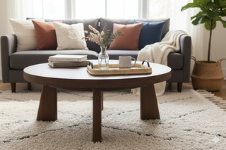 Raffia Wrapped Serving Tray