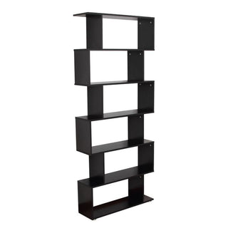 Six Tier Open Storage Display Bookcase