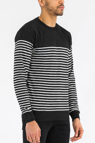 Redgrave Striped Crewneck Sweater