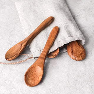 Mini Olive Handmade Wood Spoons