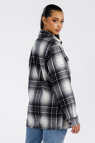 Curtis Oversized Soft Flannel Shacket