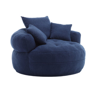 Chenille Sponge Single Sofa
